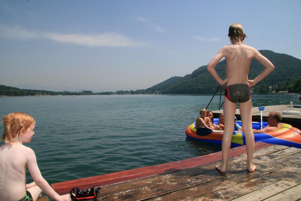 Erlebnisbauernhof Tschom Sankt Kanzian am Klopeiner See Exterior foto