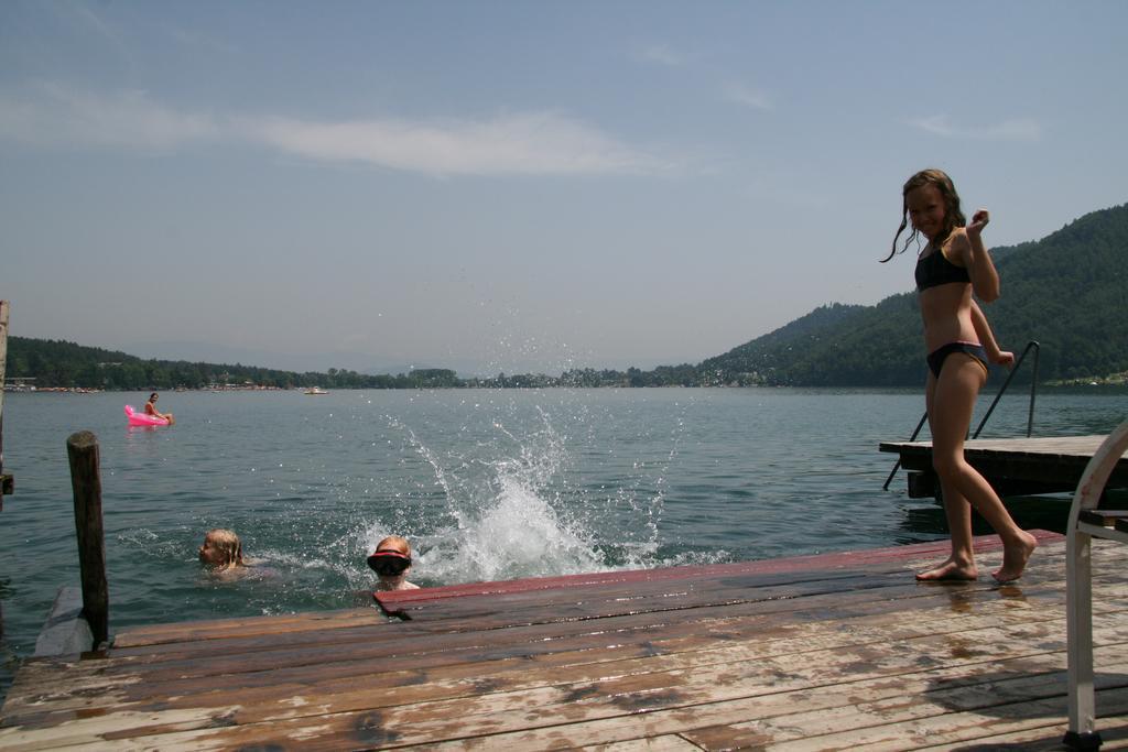 Erlebnisbauernhof Tschom Sankt Kanzian am Klopeiner See Exterior foto